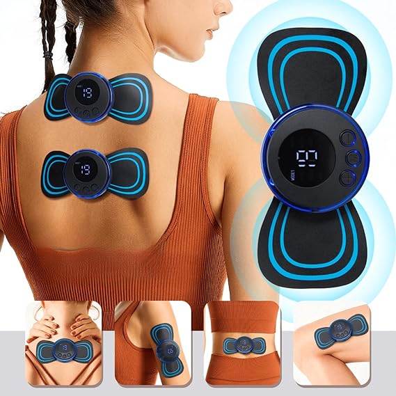 Massageador Portátil Recarregável - p/ Alívio de Dor Pescoço/Coluna/Pernas/Abdômen **COMPRE 1 LEVE 2**